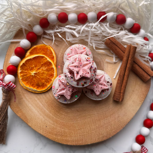 Winter Cherry & Ginger Frosting Star Drops