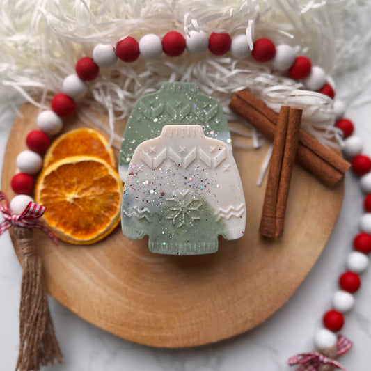 Pistachio & Marzipan Cream Christmas Jumper