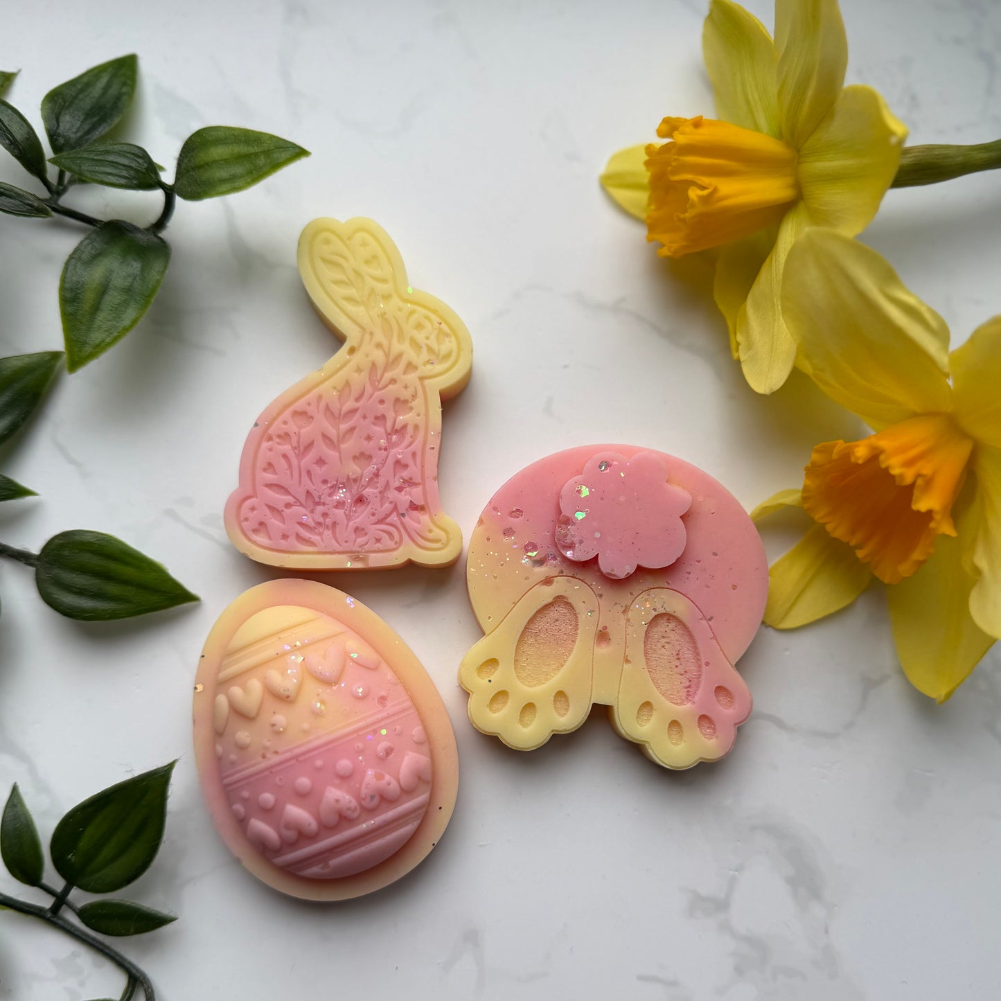 Banana Berry Smoothie Easter Trio
