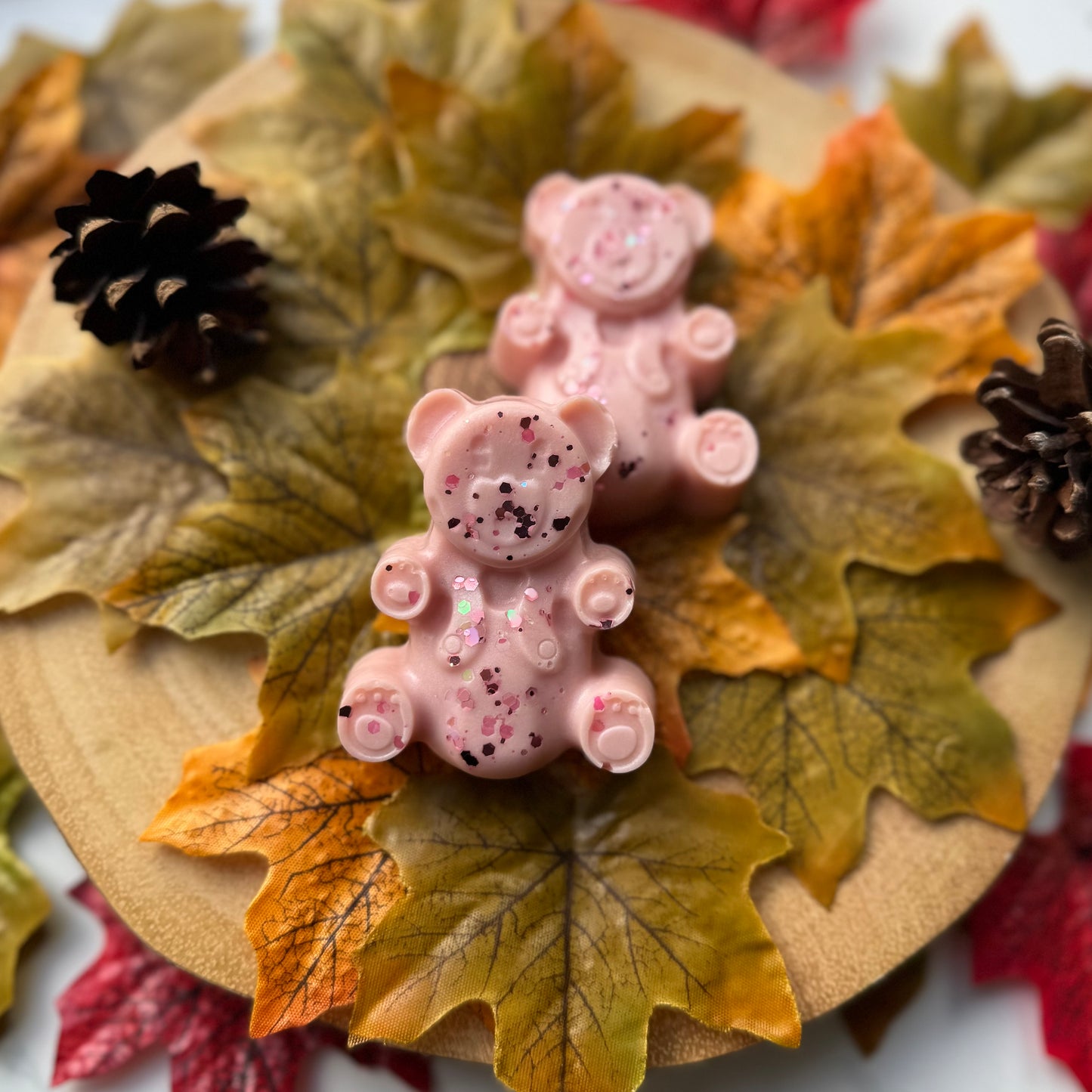 Pumpkin Pecan Waffles Cosy Bear