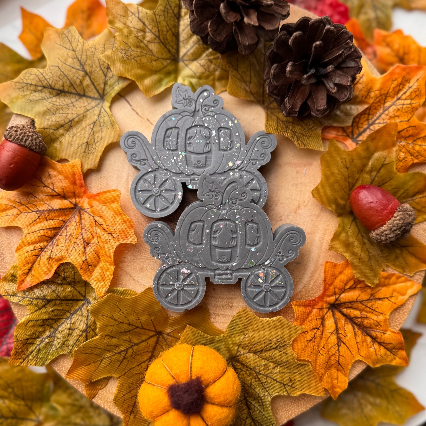 Warm Woollen Blanket Pumpkin Carriage